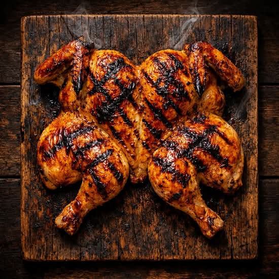 Poulet Entier Braisé
